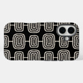 Atomrings Abstraktes Muster Case-Mate iPhone Hülle (Rückseite (Horizontal))