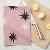 Atomrosa Sternexplosionen Küchentücher (Viertel Falte)