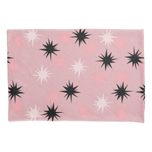 Atomrosa Sternexplosionen Pillowcase Kissenbezug (Vorderseite)