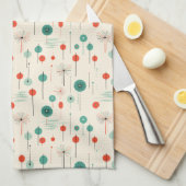 Atomrot und grüne Weihnachtsküche Handtuch (Viertel Falte)