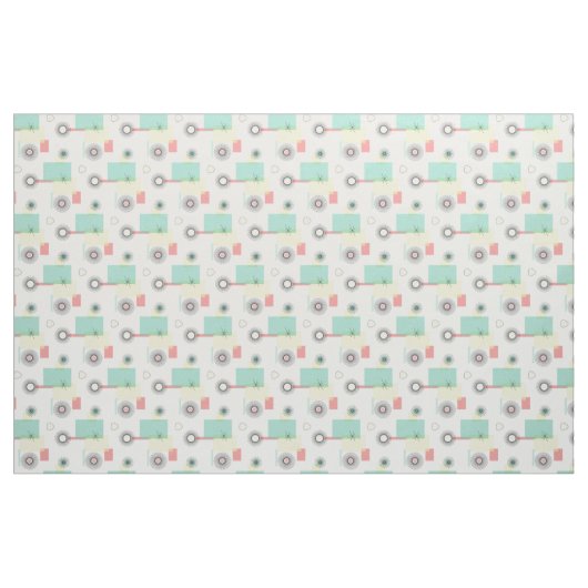 Atomrückwärtsgang Stoff (Fat Quarter (45,7 x 55,9 cm))