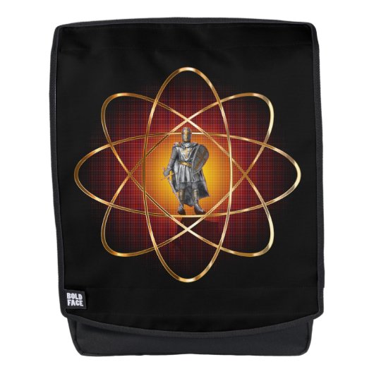 Atomschach Rucksack (Vorderseite)