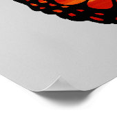 Atomschaum Cloud Butterfly Print Poster (Ecke)