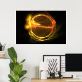 Atomspaltung Poster (Heimbüro)