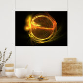 Atomspaltung Poster (Küche)