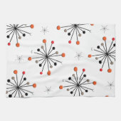 Atomsphere Star Burst Retro Patern Geschirrtuch (Horizontal)