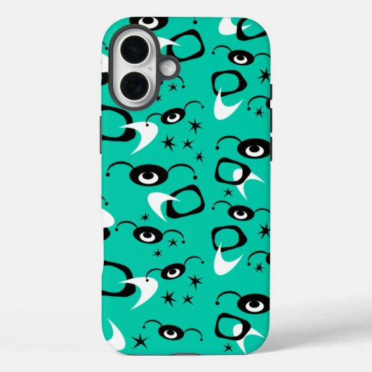 Atomspinnen Case-Mate iPhone Hülle (Rückseite)