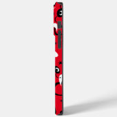 Atomspinnen Case-Mate iPhone Hülle (Rückseite / Links)