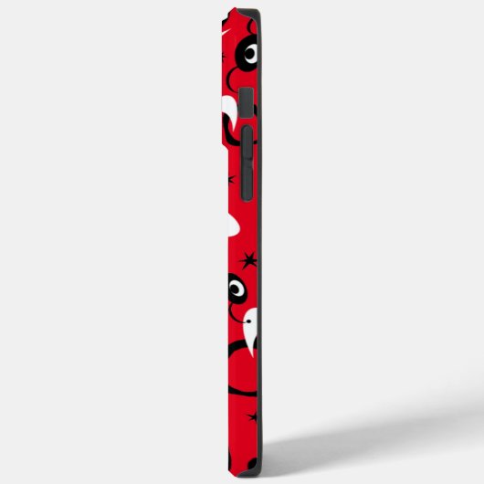 Atomspinnen Case-Mate iPhone Hülle (Rückseite / Links)