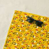 Atomspinnen Strandtuch (Beispiel)