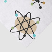 Atomspulpapier aus der Mitte des Jahrhunderts Seidenpapier (Detail)