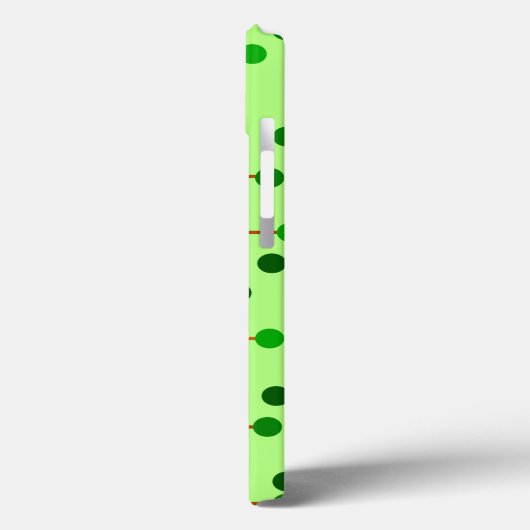 Atomspuren  Case-Mate iPhone hülle (Rückseite / Links)