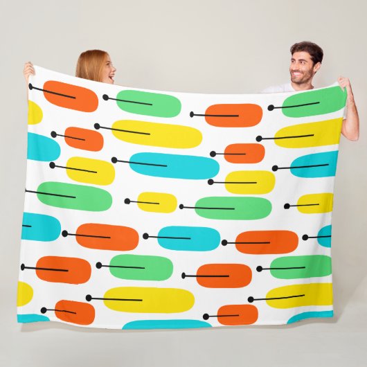 Atomspuren Fleecedecke (Beispiel)