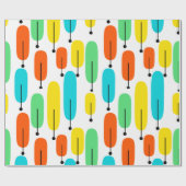 Atomspuren Geschenkpapier (Flach)