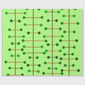 Atomspuren Geschenkpapier (Flach)