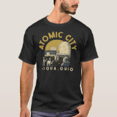 Atomstadt - Piqua, klassischer T - Shirt von Ohio (Vorderseite)