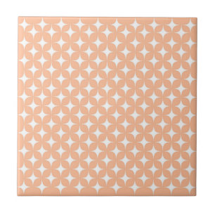 Atomstarburst-Funkeln Retro-Pfirsich-Fuzz-Muster Fliese