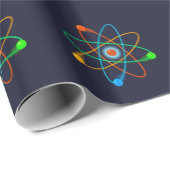 Atomstruktur 2 geschenkpapier (Rolleneckpunkt)