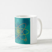 Atomstruktur Kaffeetasse (VorderseiteRechts)