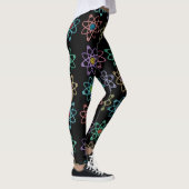 Atomstruktur-Muster Cool Science Leggings (Rechts)