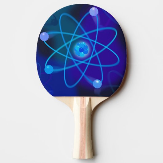 Atomstruktur Tischtennis Schläger (Rückseite)