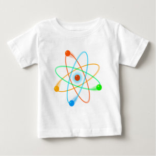 Atomstruktur Wissenschaft Baby T-shirt