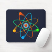 Atomstruktur Wissenschaft Mousepad (Mit Mouse)