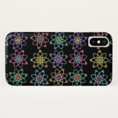 Atomstrukturmuster Case-Mate iPhone Hülle (Rückseite (Horizontal))