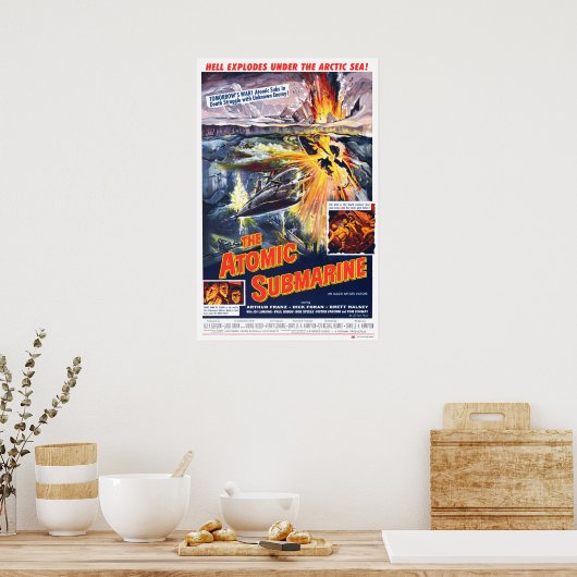 Atomsubmarine Poster (Küche)
