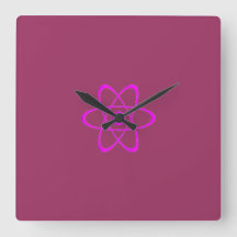 Atomsymbol-Wandleuchte