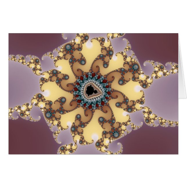 Atomteil - Fraktal-Karte (Vorderseite (Horizontal))