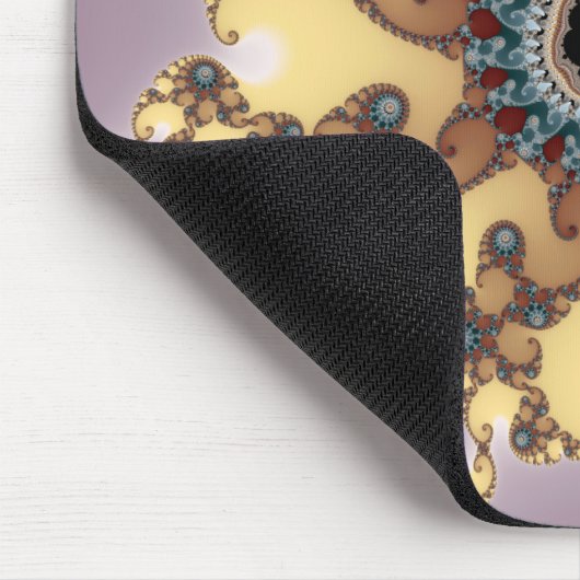 Atomteilchen - Fraktal Mousepad (Ecke)