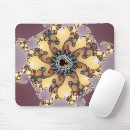 Atomteilchen - Fraktal Mousepad (Mit Mouse)
