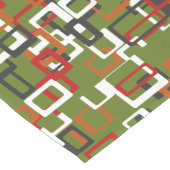 Atomtisch-Runner des mittleren Jahrhunderts Kurzer Tischläufer (Ecke)