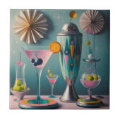 Atomukleumentwicklungszeit aus dem Mittelalter Fliese (Vorderseite)