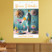 Atomukleumentwicklungszeit aus dem Mittelalter Leinwanddruck (Insitu (Wohnzimmer))