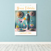 Atomukleumentwicklungszeit aus dem Mittelalter Leinwanddruck (Insitu (Holzboden))