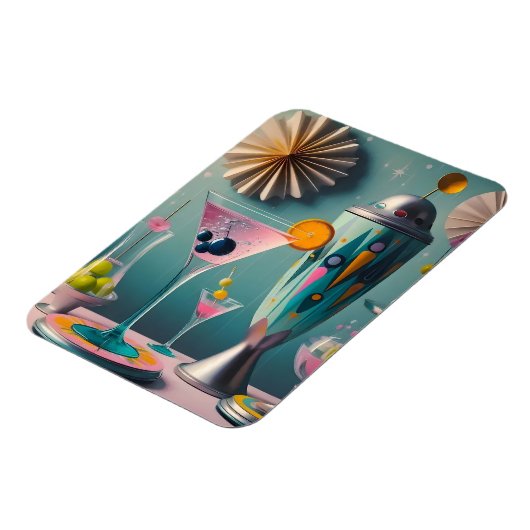 Atomukleumentwicklungszeit aus dem Mittelalter Magnet (Linke Seite)