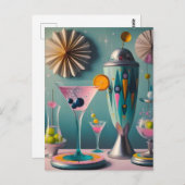 Atomukleumentwicklungszeit aus dem Mittelalter Postkarte (Vorne/Hinten)