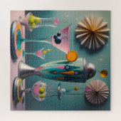 Atomukleumentwicklungszeit aus dem Mittelalter Puzzle (Horizontal)