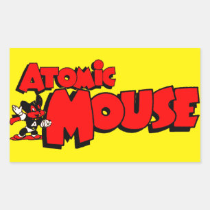Atomuse Rechteckiger Aufkleber