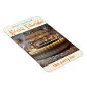 Atomwaffenfuturistisches Party-Bar Mitte des Jahrh Magnet (Rechte Seite)