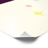 Atomwaffenfuturistisches Party Mitte des Jahrhunde Fotodruck (Ecke)