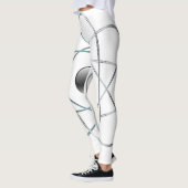 Atomweiße Leggings (Links)
