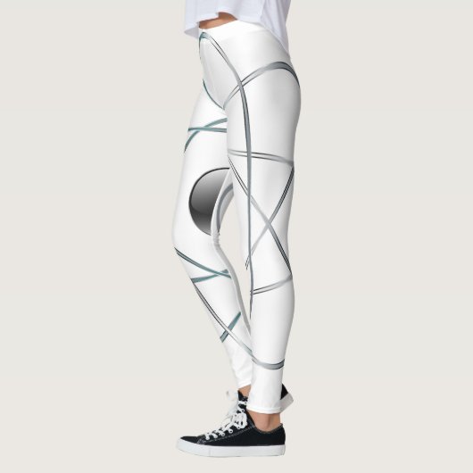 Atomweiße Leggings (Links)