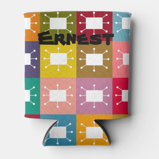 Atomwinkel Dosenkühler (Vorderseite)