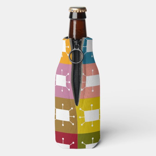 Atomwinkel Flaschenkühler (Flasche Rückseite)