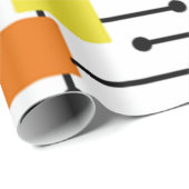 Atomwinkel Geschenkpapier (Rolleneckpunkt)