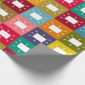 Atomwinkel Geschenkpapier (Ecke)