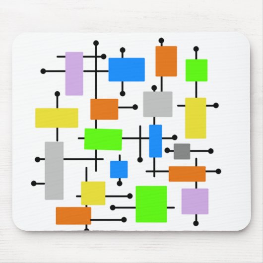 Atomwinkel Mousepad (Vorne)